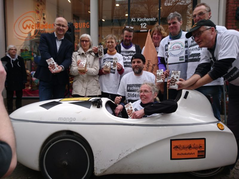 #schokofahrt kommt am 10.4.2021 an