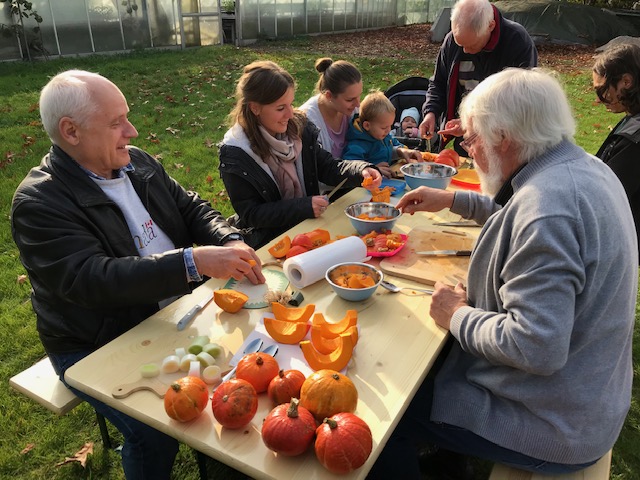Exkursion zur Bioland Gärtnerei Erdfrüchte in Sandkrug