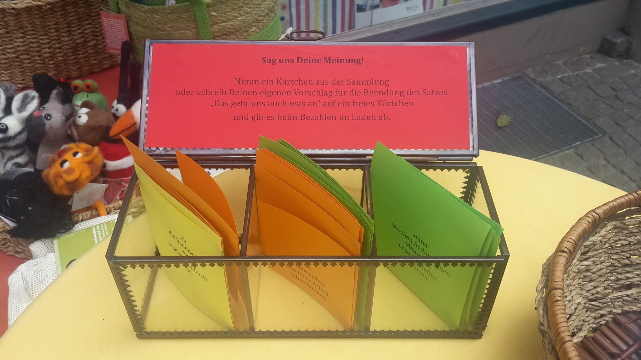 Es geht uns auch was an! Aktion vom 29.6.-4.7.