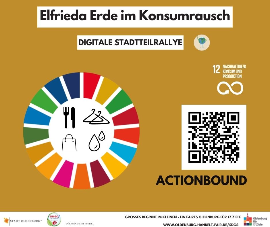 Elfrieda Erde im Konsumrausch