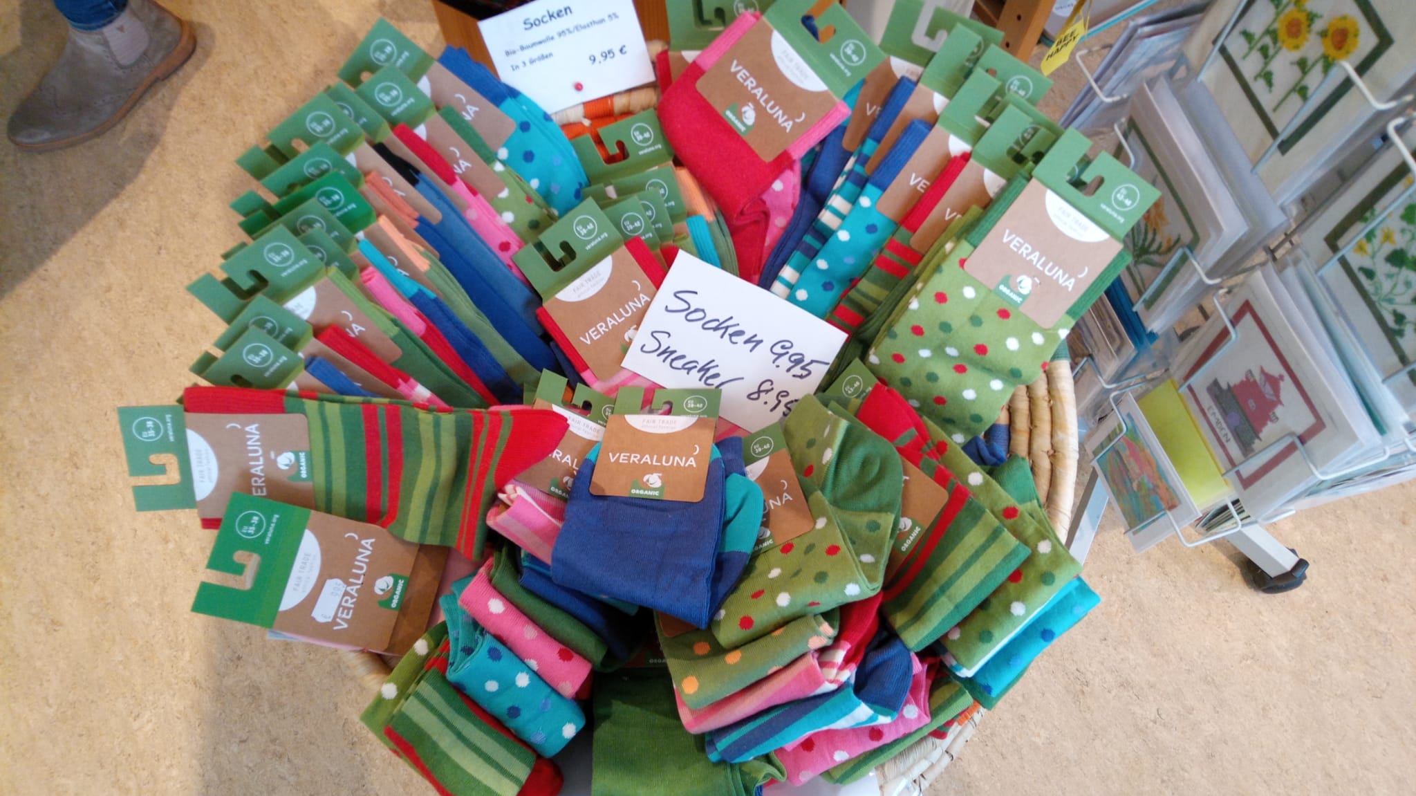 Wieder da: Faire Socken