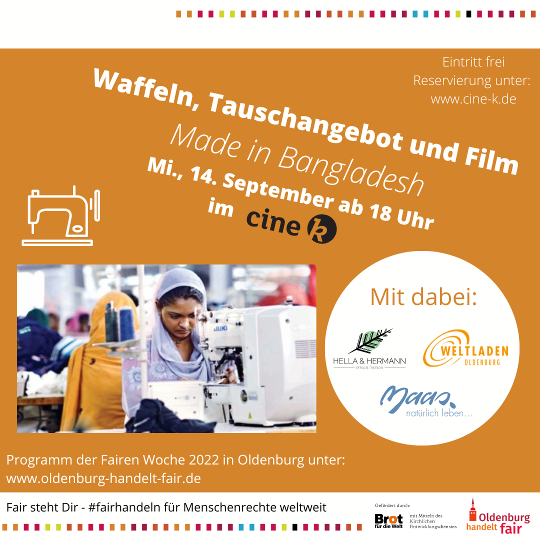 Waffeln, Tauschangebot und Film | 14.09.
