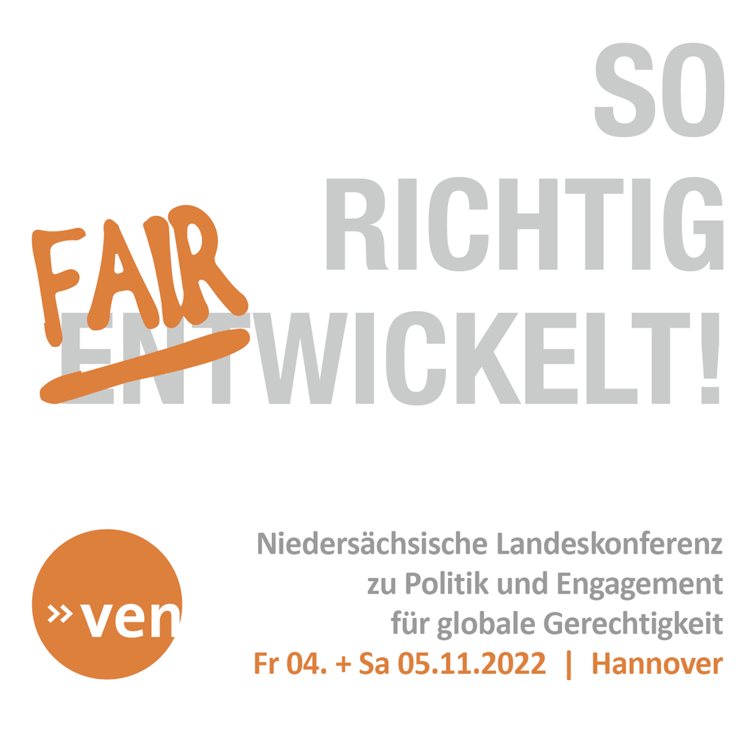 Niedersächsische Landeskonferenz für globale Gerechtigkeit 2022 | 4.-5.11.22