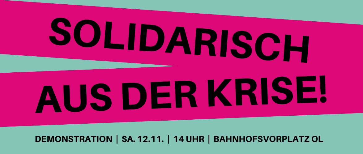 Solidarisch aus der Krise | 12.11, 14h