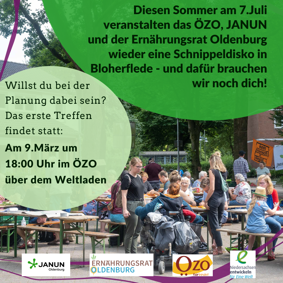 Kennenlern-Treffen zur Schnippeldisko | 09.03., 18h